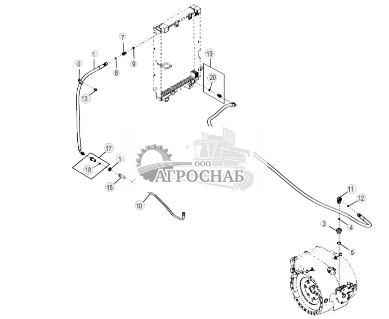 Шланги охладителя дифференциала (676567 - ) - ST868462 296.jpg